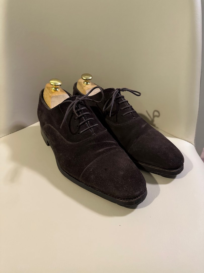 Meermin Brown Suede Cap Toe 8UK on Carousell