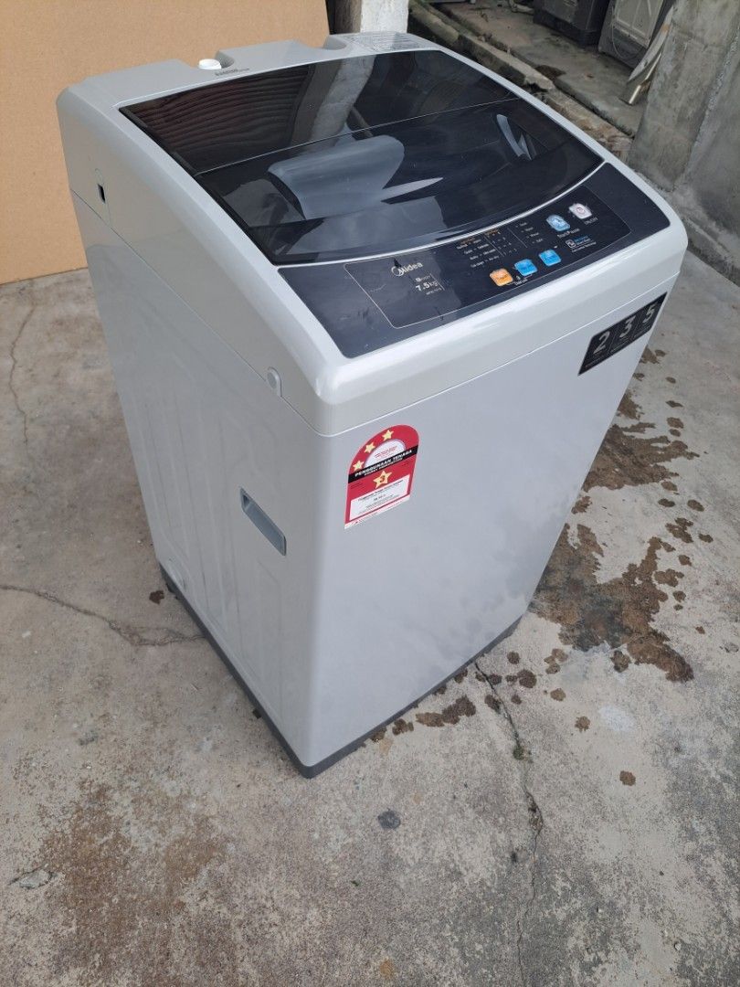 Midea Washing machine 7.5 kg for sale, TV & Home Appliances, Washing