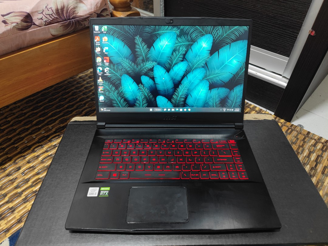 MSI GF63 Thin 10UC Gaming Laptop, Powerful 10th gen Intel Core i5 ...