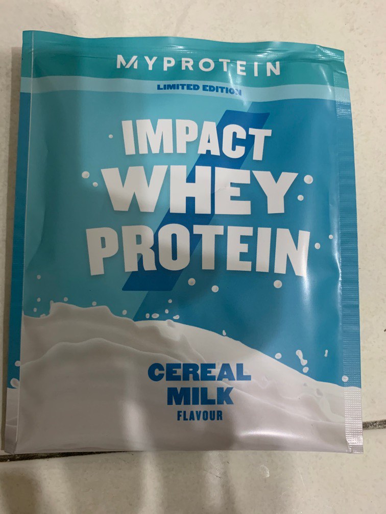 Myprotein impact whey protein cereal milk 25g, Food & Drinks, Other