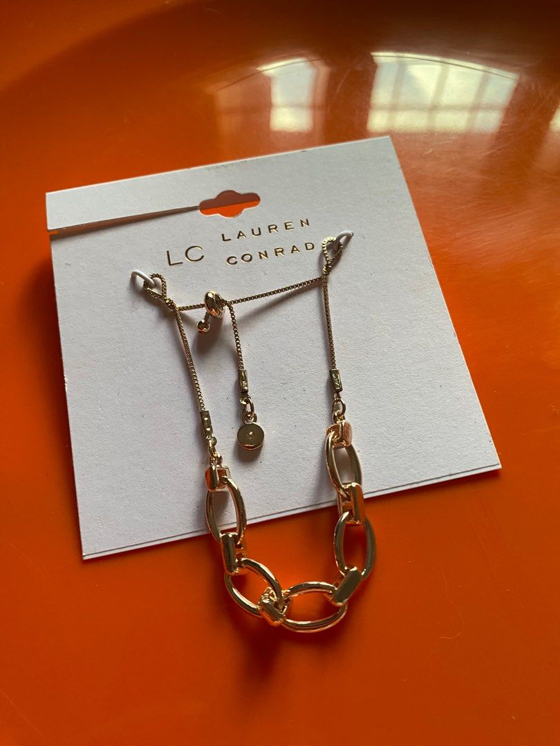 LC Lauren Conrad Braided Chain Bracelet