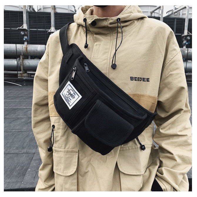 Fashion Tactical Chest Bags Unisex Hip Hop Vest Streetwear Bags Casual  Nylon Fanny Pack Women Men Waist Pack Waistcoat Bags