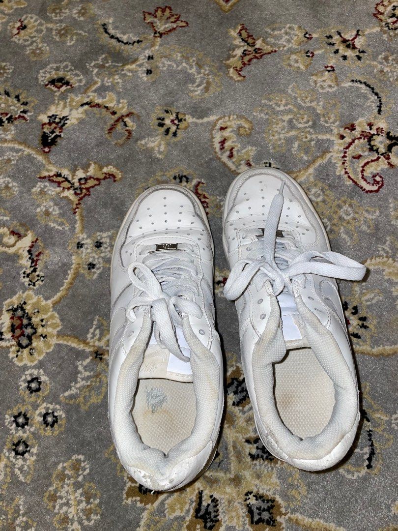 Dirty white clearance air force ones