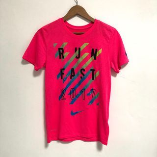Nike run kaos olahraga pink