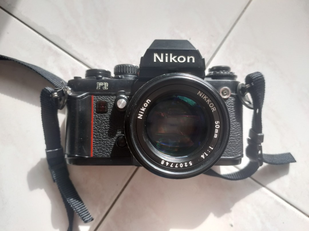 Nikon F3 ( with Nikkor 50mm f1.4 AIS lens), Photography, Cameras