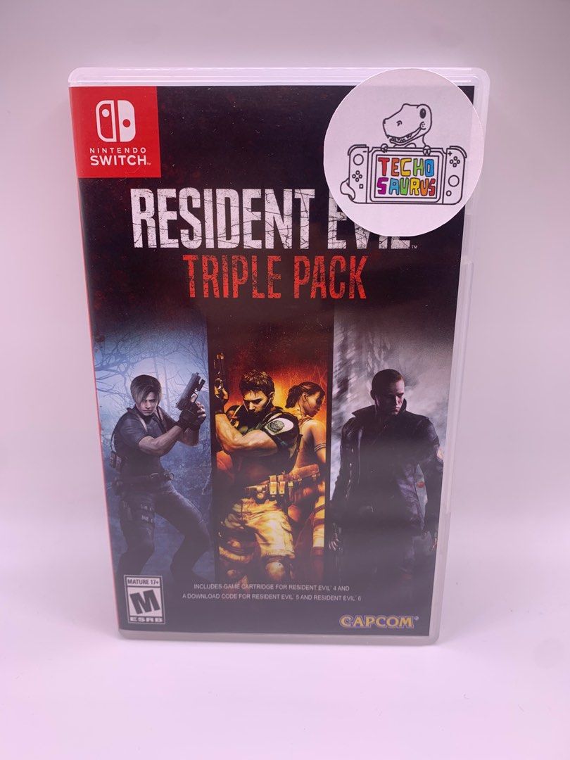 Resident evil triple pack switch digital top