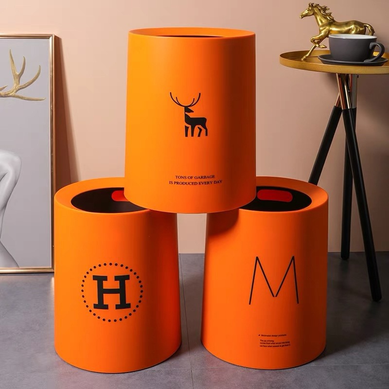 Nordic Duallayer Dustbin / Trash bin / Waste Paper Bin / Rubbish Bin