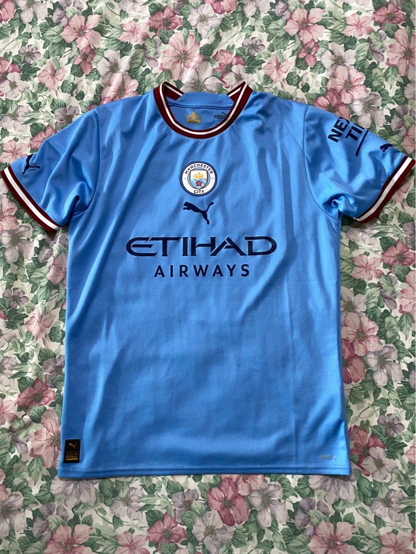 2023/24 PUMA Julian Alvarez Manchester City L/S Home Jersey