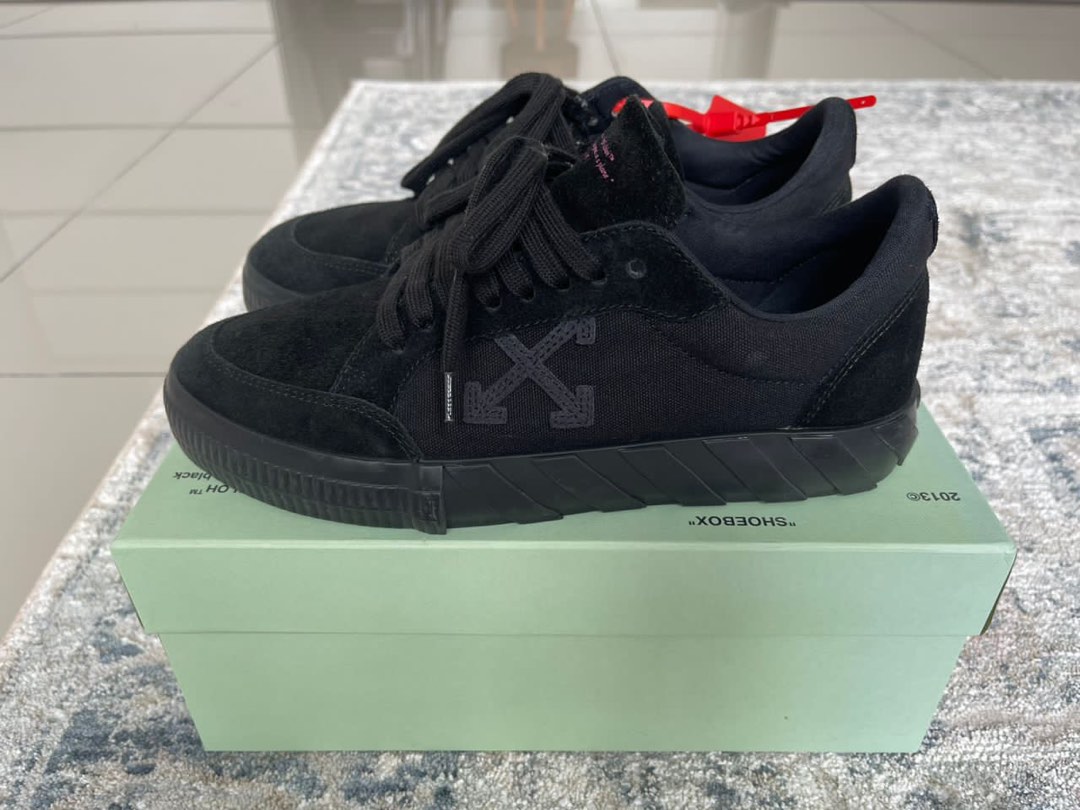 Off White Low Vulcanized Sneakers Men s Fashion Footwear