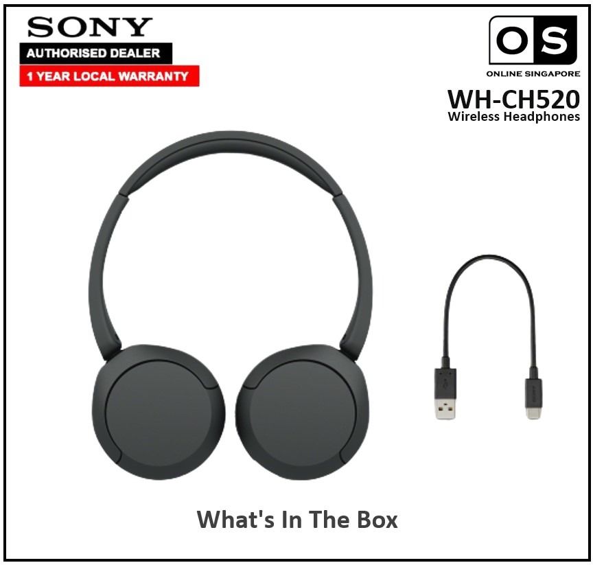 Online Singapore Sony WH CH520 Wireless Headphones Audio