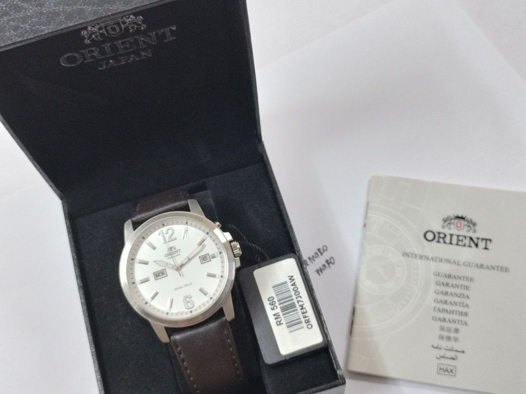 ORIENT Starfish Classic Day date Automatic FEM7J00AW Men s Fashion Watches Accessories Watches on Carousell