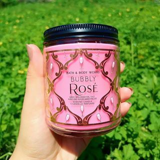 ORIGINAL Bath & Body Works Bubbly Rose Scented Candle