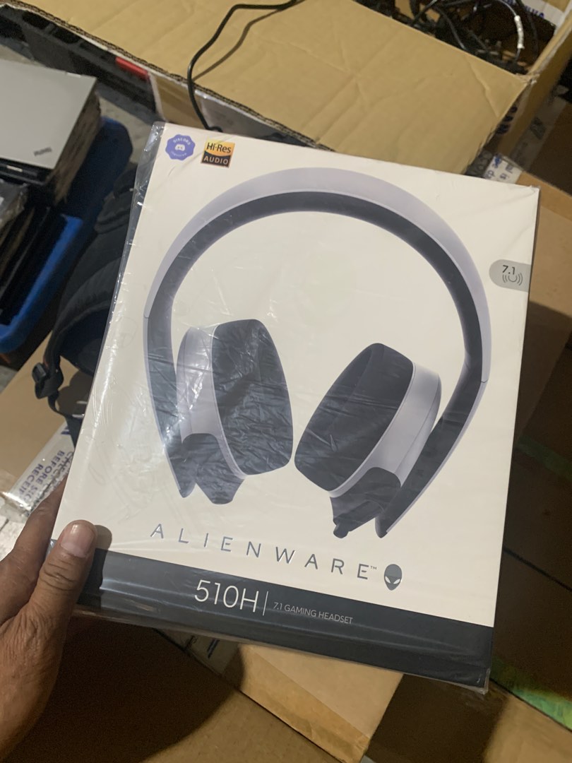 Original Dell Alienware 7.1 Gaming Headset AW510H, Audio, Headphones