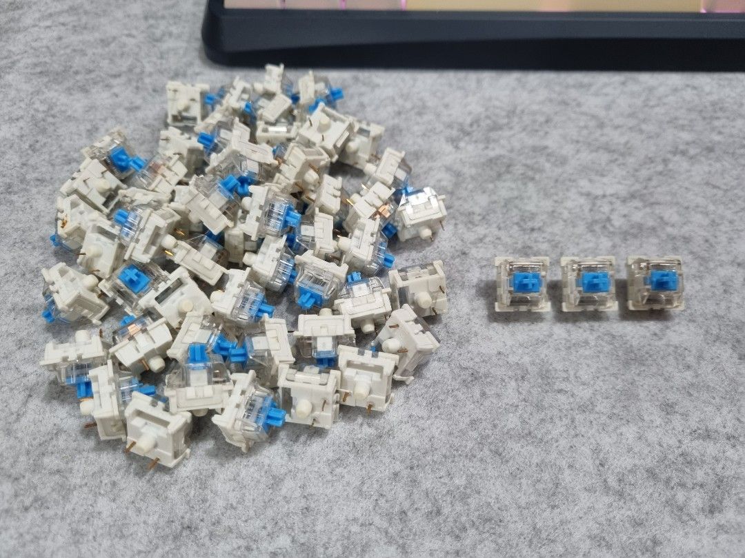 Outemu Blue Switches for mechanical keyboard, Computers & Tech, Parts ...