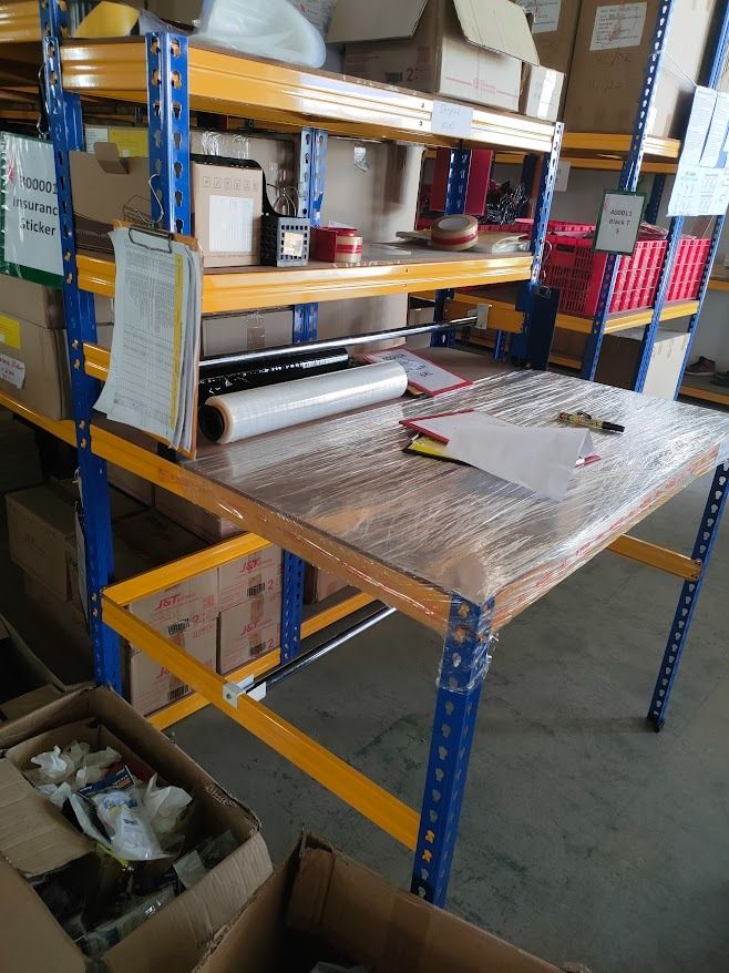 Packing Table Rack, Furniture & Home Living, Home Fragrance on Carousell