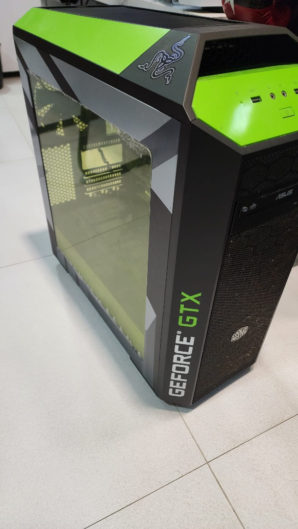 PC Casing Coolermaster Mastercase 5 Nvidia Edition, Computers & Tech, Parts & Accessories