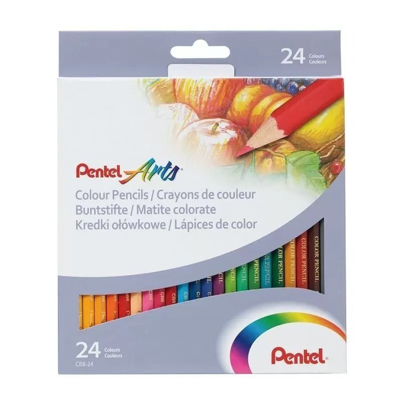 Pentel 12 Colour Pencils