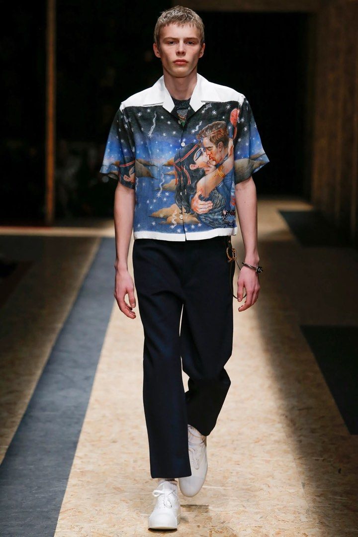 Prada Christophe Chemin F W 16 Impossible True Love Shirt