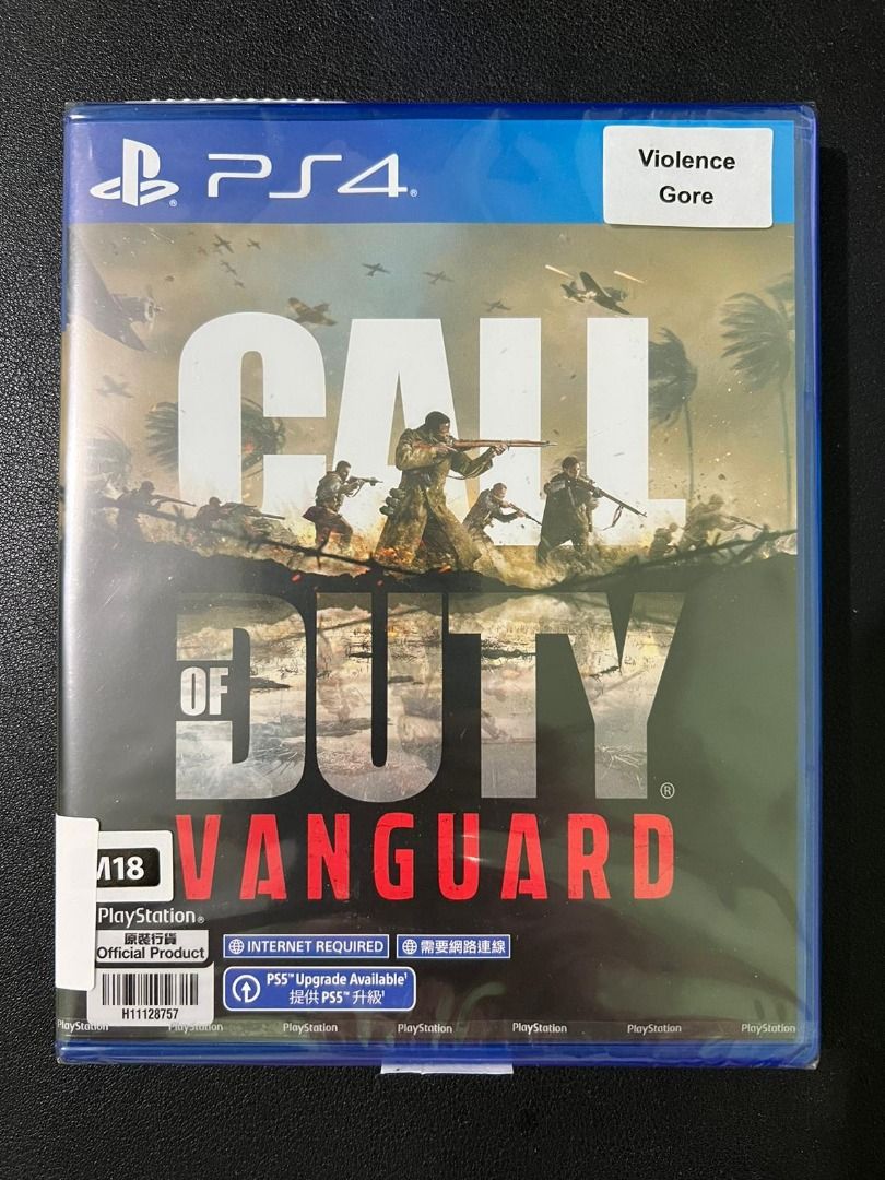 Call of Duty Vanguard PS4 PLAYSTATION 4 UPGRADE PS5 NEW SEALED US EDITION