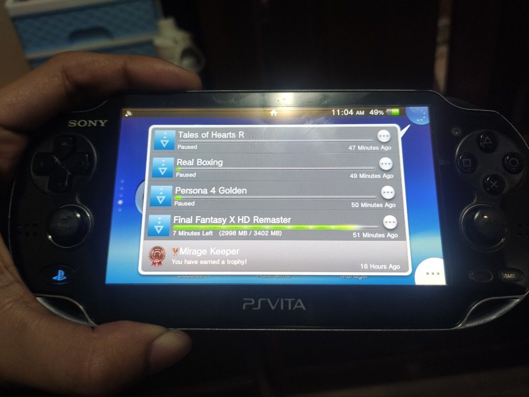 Ps Vita 1000 Oled Version 128gb full of Games, Video Gaming, Video Game Consoles, PlayStation on