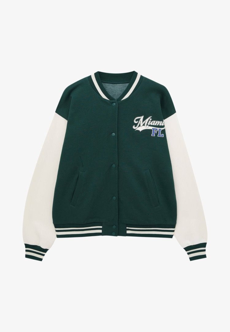 Pull and bear baseball jacket 2025