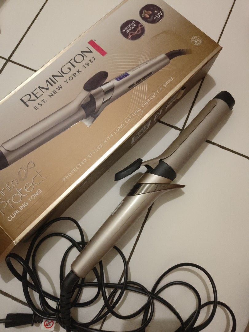 Remington Infinite protect curling tong Kesehatan Kecantikan Perawatan Rambut di Carousell