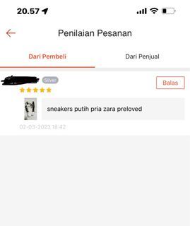 Review Barang SOLD kepuasan Pembeli