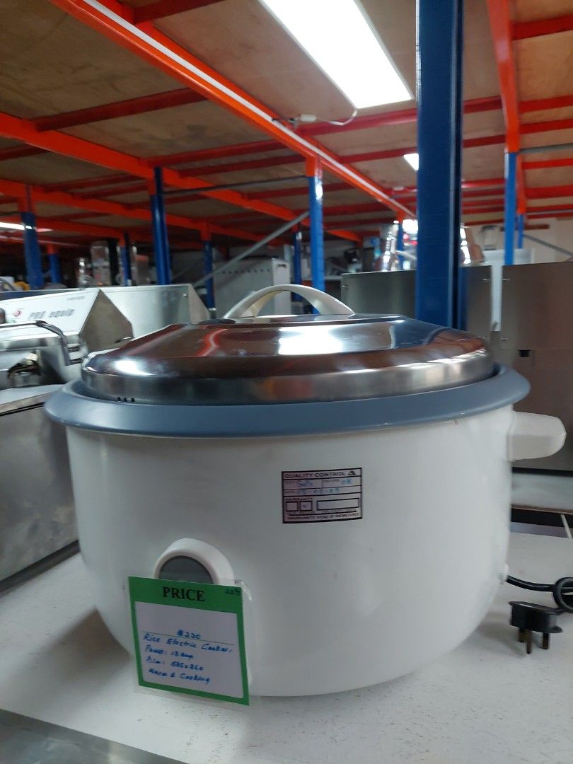 Rice Electric Cooker Power 13 AMP Dim 585mm x 360mm Warm Cooking TV Home Appliances Kitchen Appliances Other Kitchen Appliances on Carousell