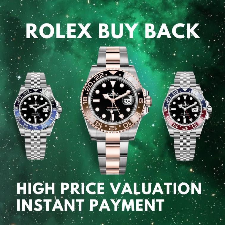 Rolex Buy Back High Price for all models, GMT, Daytona, Submariner, Luxury,  Watches on Carousell