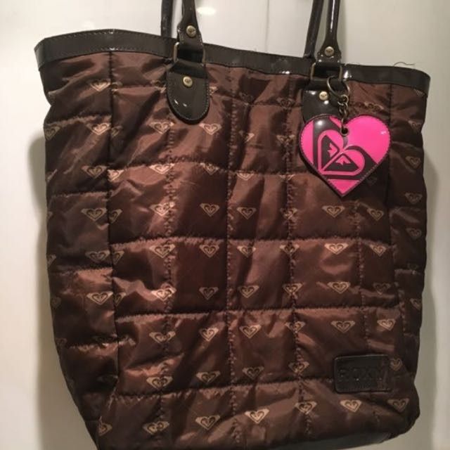 Roxy brown bag, 女裝, 手袋及銀包, 單肩包- Carousell