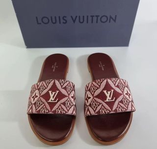 Louis Vuitton Lockit Lock It Flat Mule, Black, 36