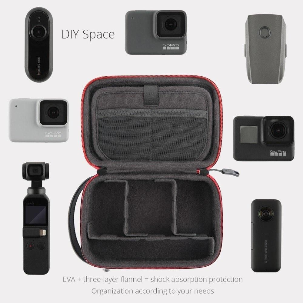 (Sales 26) Pgytech (Small) Carry Case for OSMO Pocket Go Pro Osmo