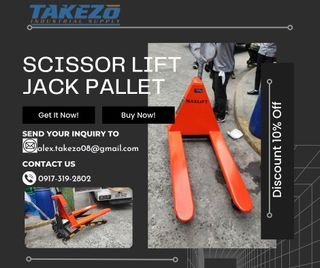 Scissor Jack Pallet Lifter 1500kgs