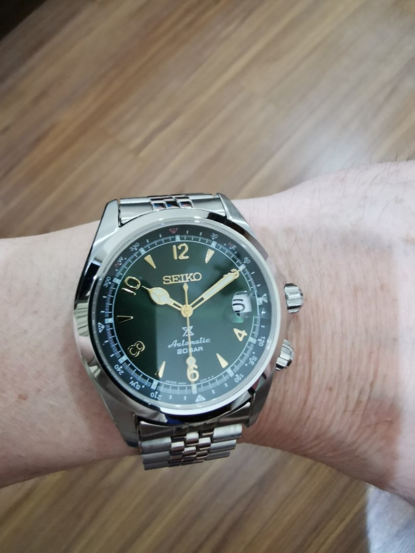 Seiko Alpinist Green Dial, Men's Fashion, Watches & Accessories, Watches on  Carousell
