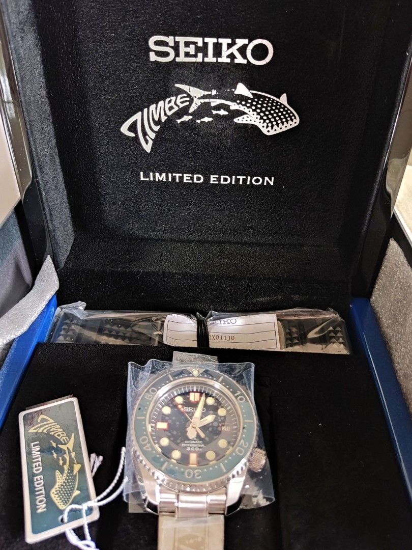 Seiko Zimbe Limited Edition SLA027J SLA027 SLA027J1 Marinemaster MM300