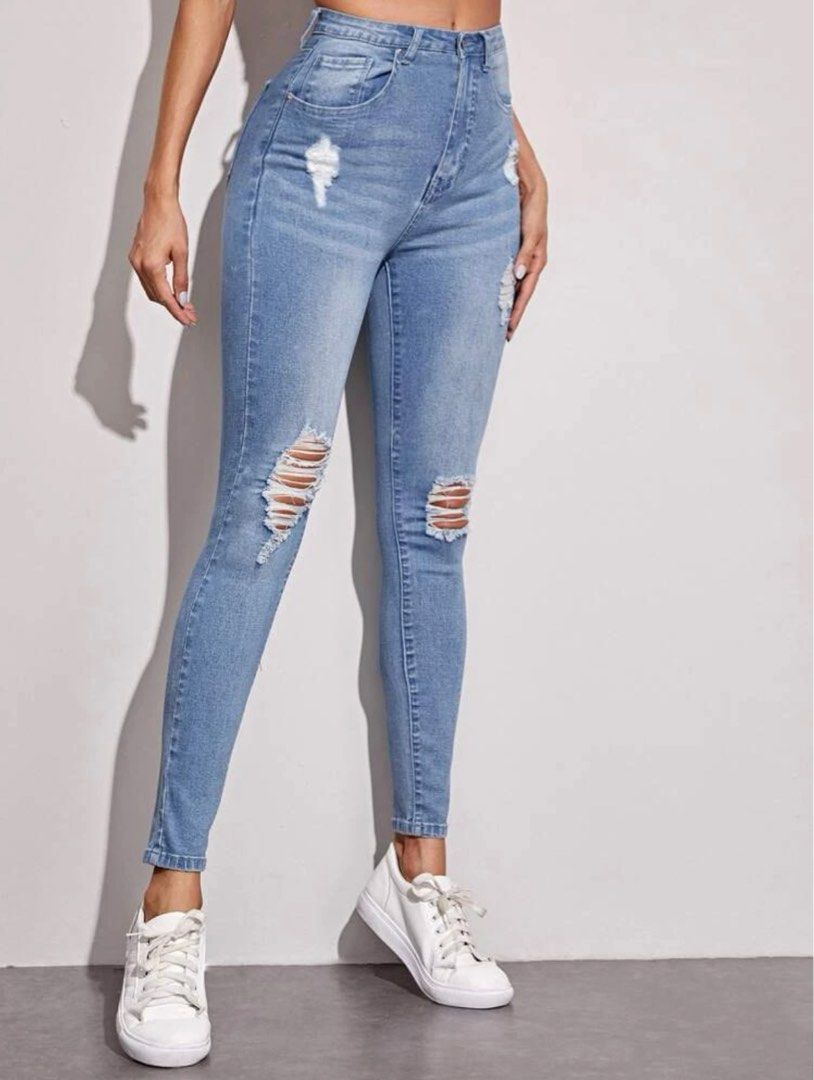 Shein denim jeans Clearance