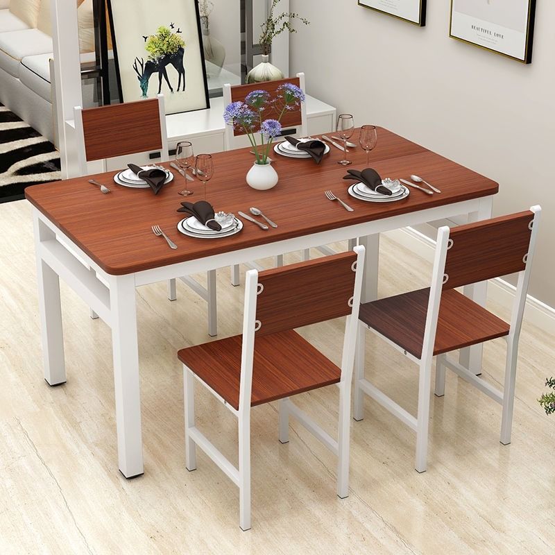 Simple Modern Household Dining Table Small Family Solid Wood Dining Table,  Furniture & Home Living, Furniture, Tables & Sets On Carousell