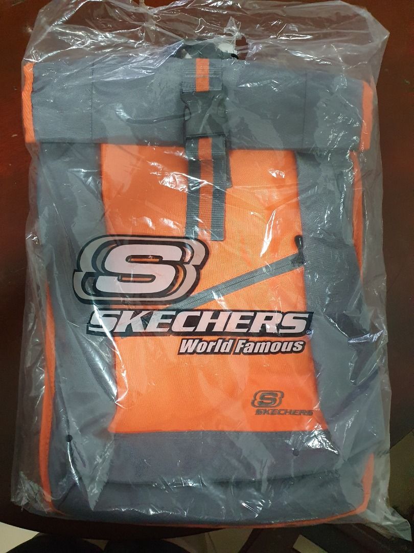 Skechers World Famous Backpack, Men's Fashion, Bags, Backpacks on Carousell