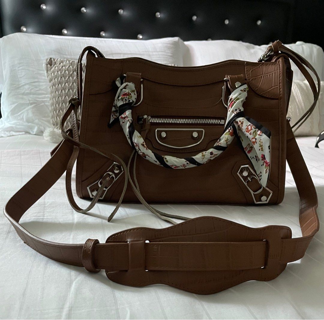 Genuine leather clearance sling bag