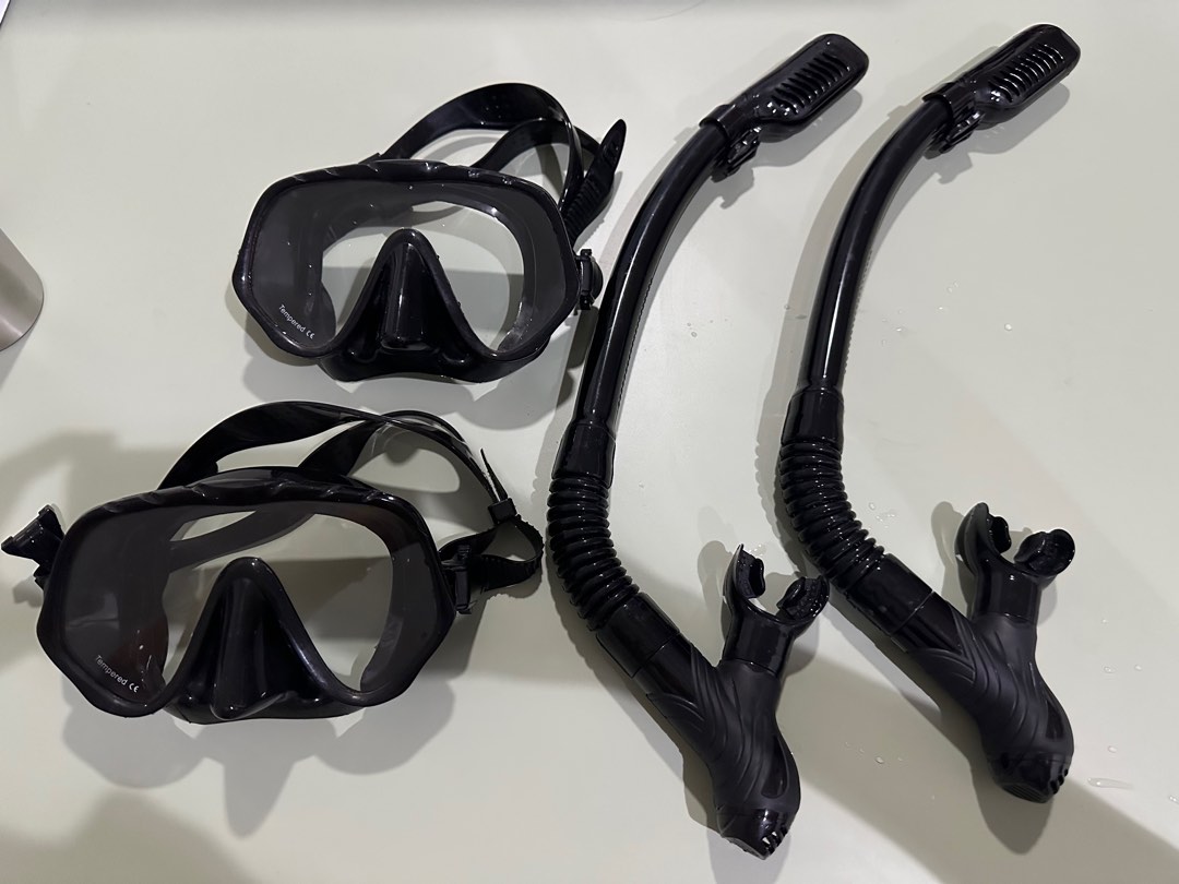 Snorkeling Mask Tempered Glass, Sports Equipment, Sports & Games