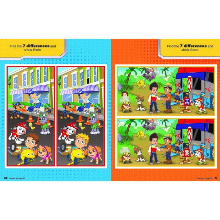 Spot the Difference Paw Patrol My Little Pony, Hobbies & Toys, Books