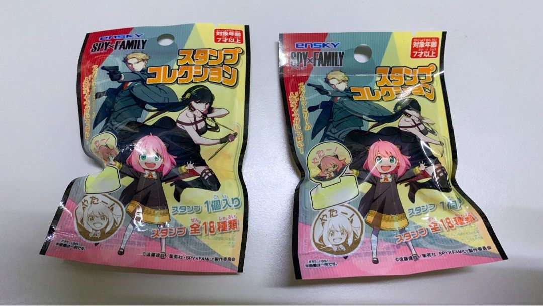 SPY X FAMILY Chop/Stamp, Hobbies & Toys, Toys & Games on Carousell