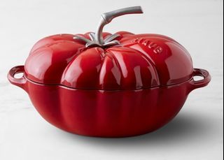 Staub tomato dutch oven