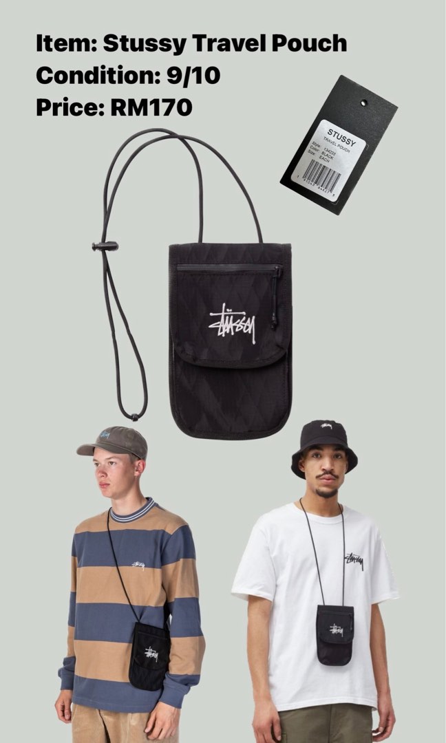 Stussy hot sale travel pouch