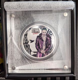 Suicide Squad - Joker 1oz Silver Proof Coin