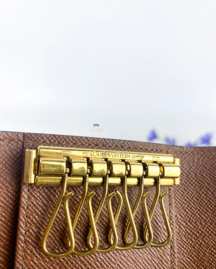 Louis Vuitton 6 Key Holder Monogram Canvas (Date Code) CT3188