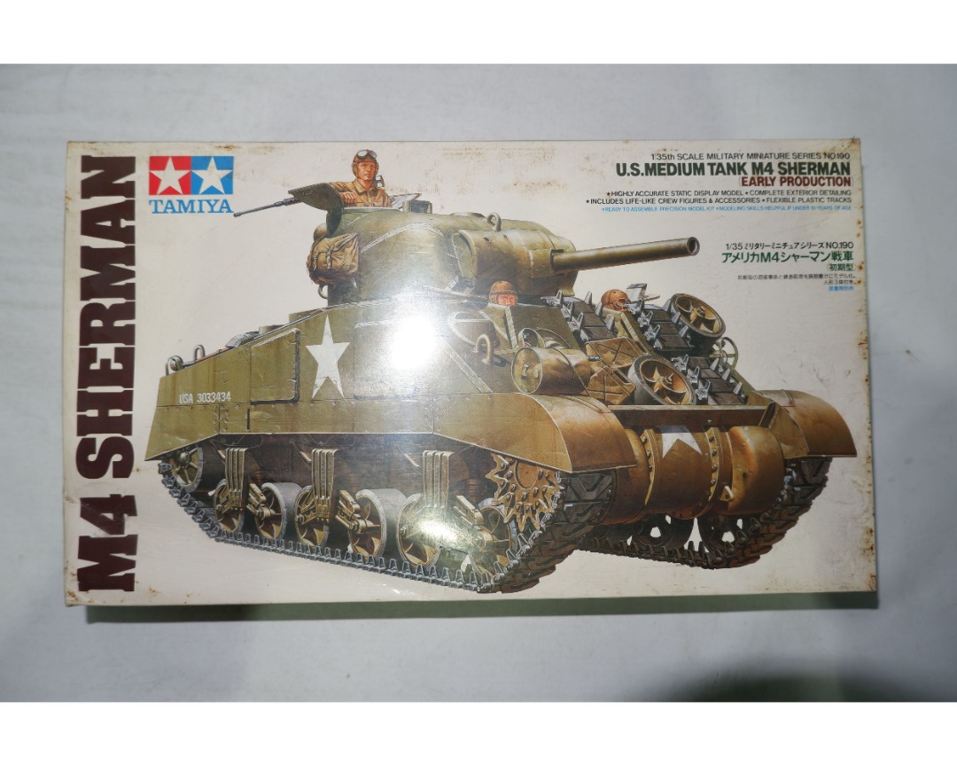 Tamiya Us Med. Tank M4 Sherman Early Production