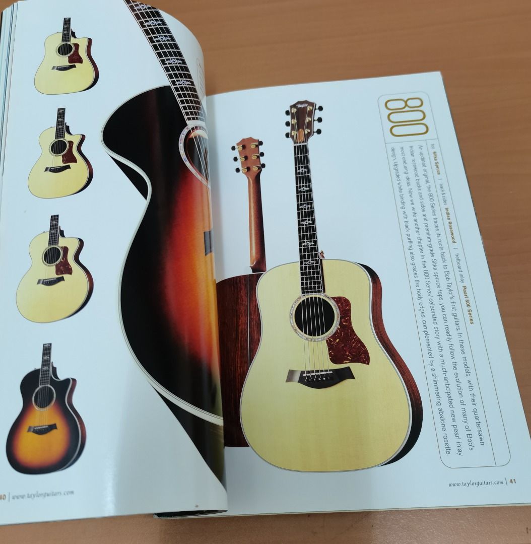 Taylor Guitar Catalog, Hobbies & Toys, Books & Magazines, Assessment