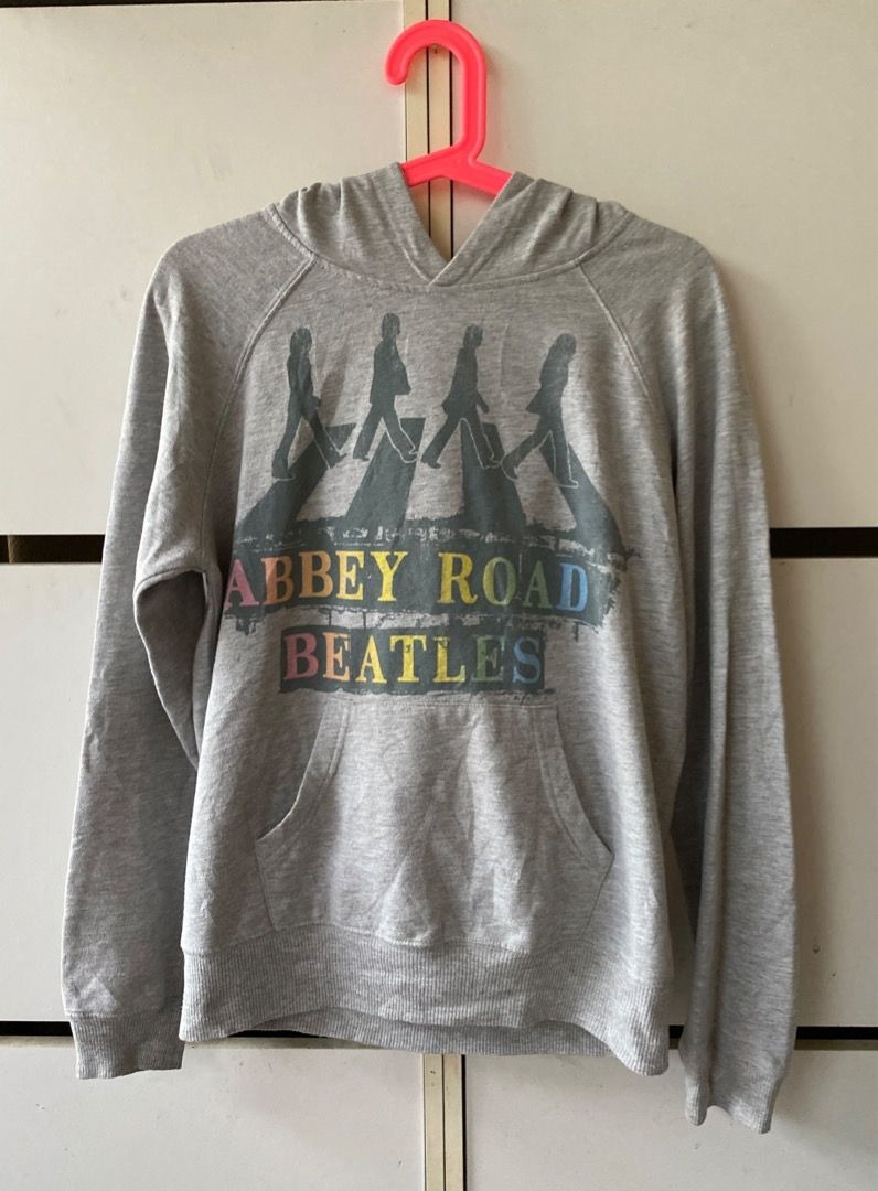 THE BEATLES ABBEY ROAD OFFICIAL APPLE BRAND HOODIE - F06, Men's Fashion ...