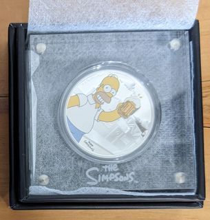 The Simpsons - Homer 2019 1oz Silver Proof Coin